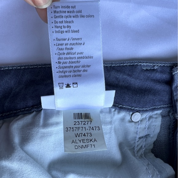 PAIGE Women’s Size 29 HOXTON ANKLE RAW HEM SKINNY JEAN - ALYESKA* High Waisted - Picture 14 of 16